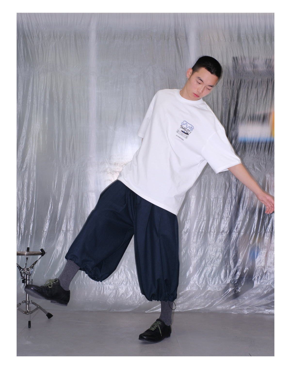 Drawstring Cropped Pants